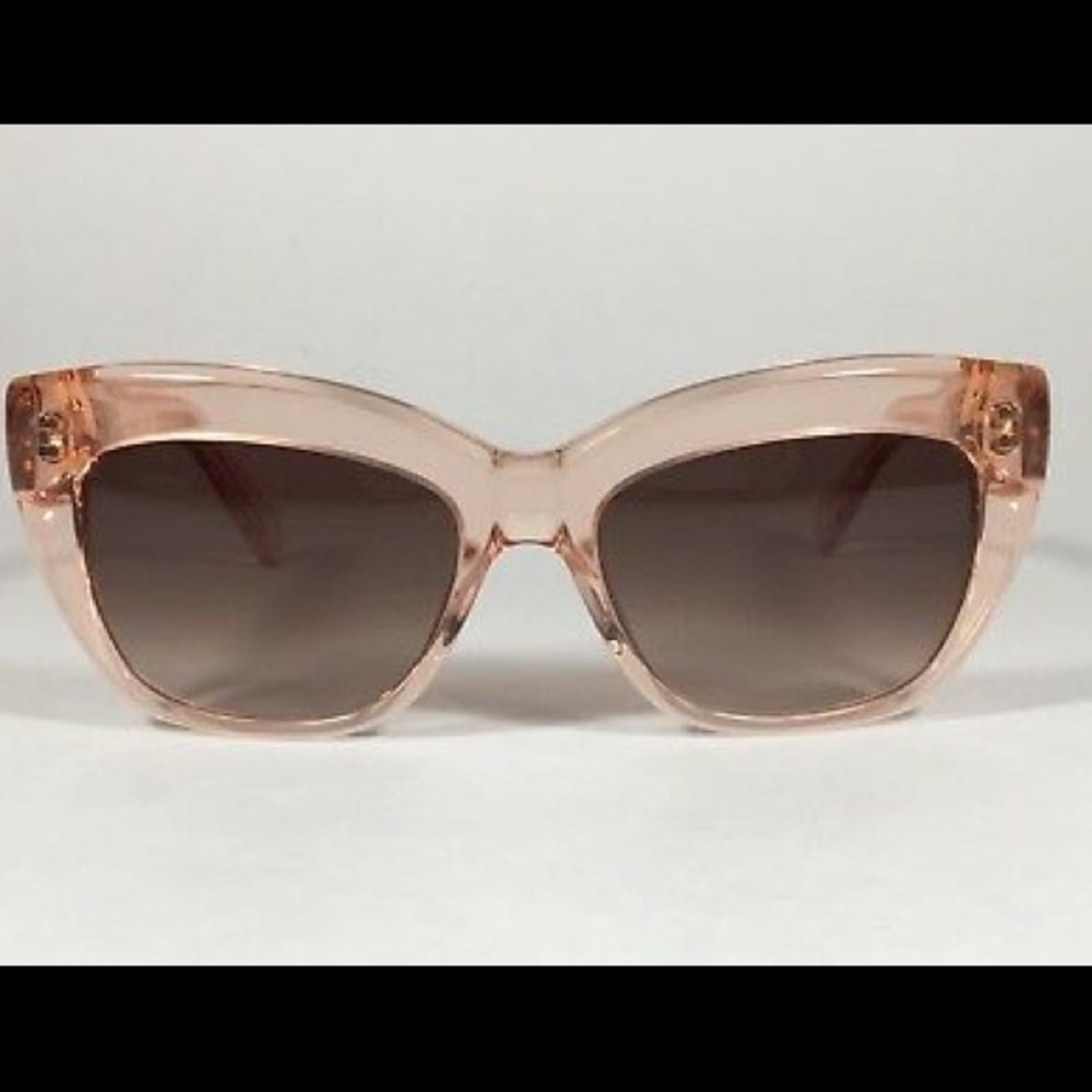 Kate Spade Cat Eye Clear Pink Sunglasses